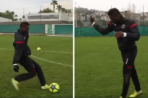 Fußball: Knapp daneben oder voll daneben? Mario Balotelli flippt nach Fehlschuss aus