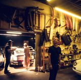 Joko im Porsche-Wunderland.