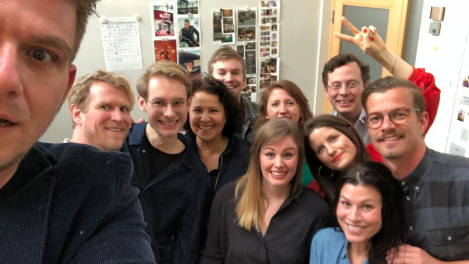 Team Joko macht ein Selfie. Team Joko macht ein Selfie.