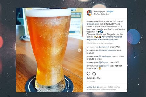 #GlitterBeer: Bling-Bling: In den USA gibt's jetzt Bier, das glitzert