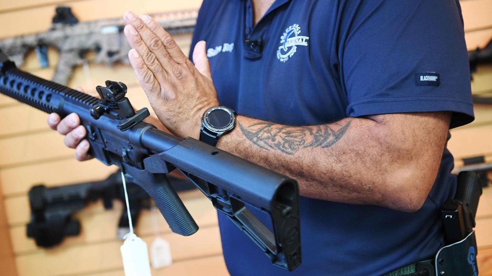 Sollen in Florida künftig erst an Personen verkauft werden, die mindestens 21 Jahre alt sind: halbautomatische Sturmgewehre