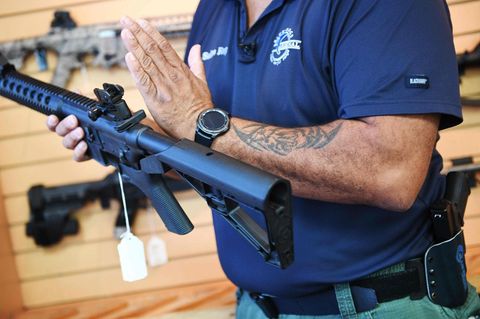 Sollen in Florida künftig erst an Personen verkauft werden, die mindestens 21 Jahre alt sind: halbautomatische Sturmgewehre