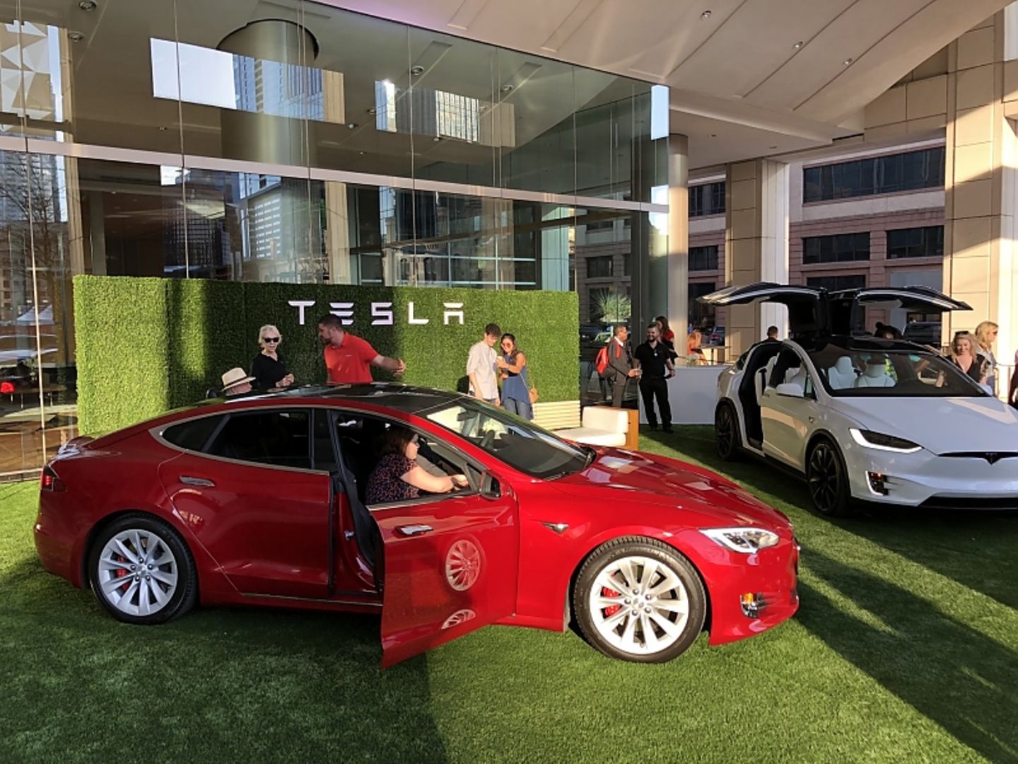 Tesla Stand 2 SXSW