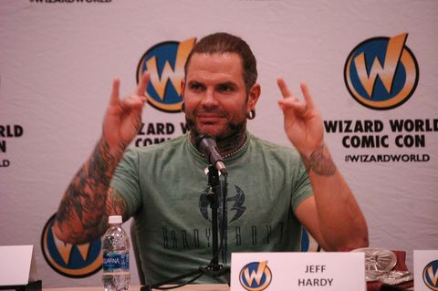Profi-Wrestler Jeff Hardy bei der "Wizard World Comic Con"