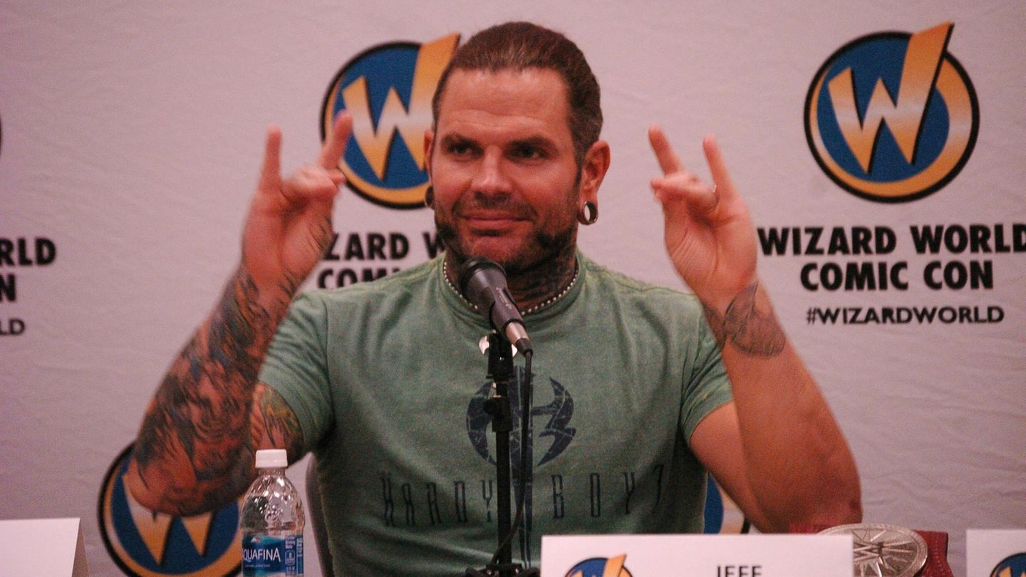 Profi-Wrestler Jeff Hardy bei der "Wizard World Comic Con"