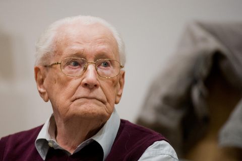 Oscar Gröning von der Waffen-SS