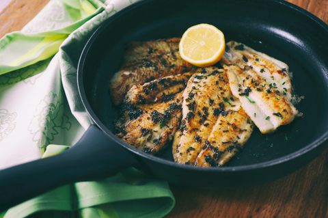 Fisch in Pfanne
