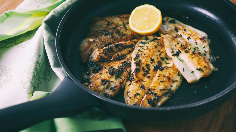 Fisch in Pfanne
