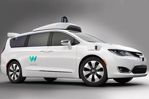 Waymo Chrylser Pacifica autonom