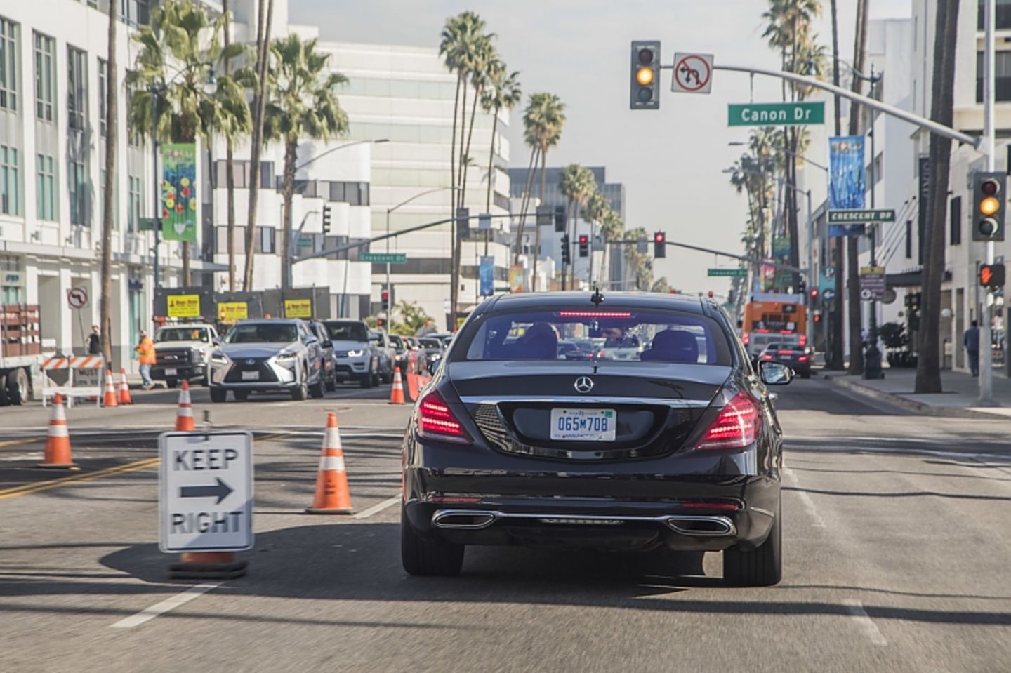 Mercedes S Klasse autonom auf Welttournee