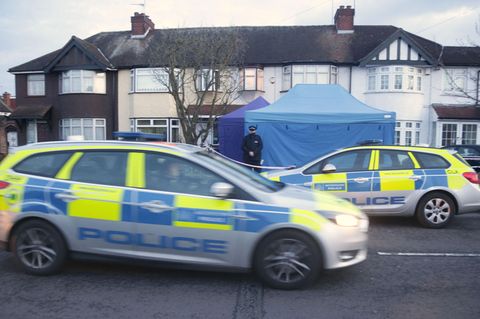 Ein Wohnhaus in Südwesten von London: Hier wurde Nikolai Gluschkow tot aufgefunden