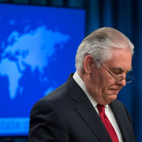 Rex Tillerson nimmt Abschied nach seinem Rauswurf
