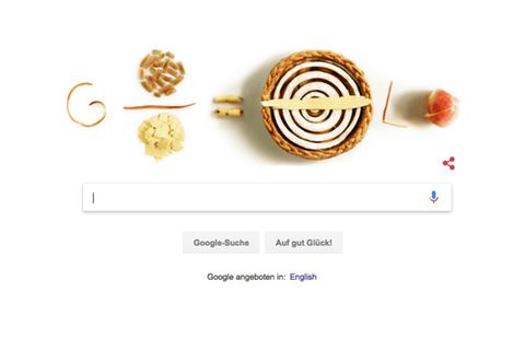 Der Pi-Tag wird am heutigen 14. März als Google Doodle gefeiert - mit Törtchen