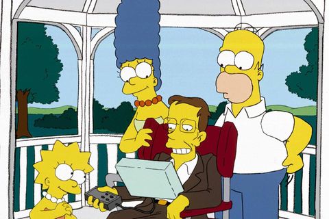 Stephen Hawking bei den Simpsons