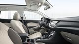 Im Cockpit finden sich wertige Materialien