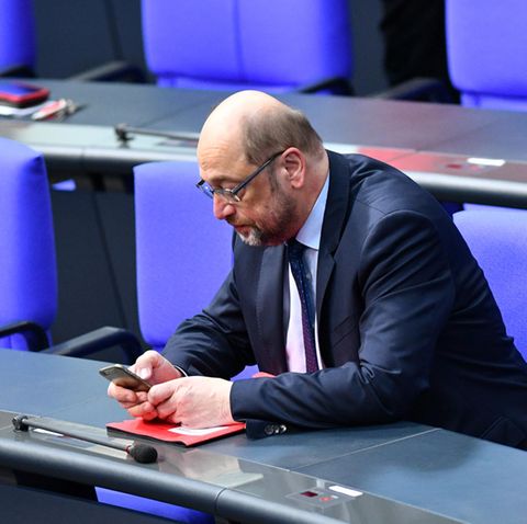 Martin Schulz im Bundestag