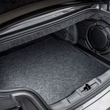 Eher mittelprächtig: Der Kofferraum im Ford Mustang 5.0 V8 GT Cabriolet