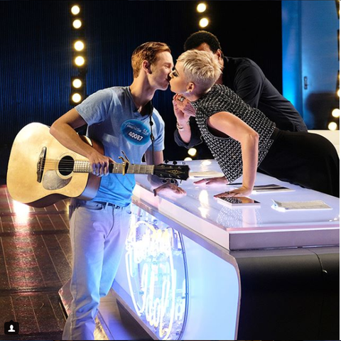 Katy Perry und "American Idol"-Kandidat