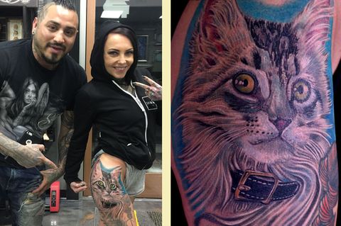 Katzenhaar Tattoos