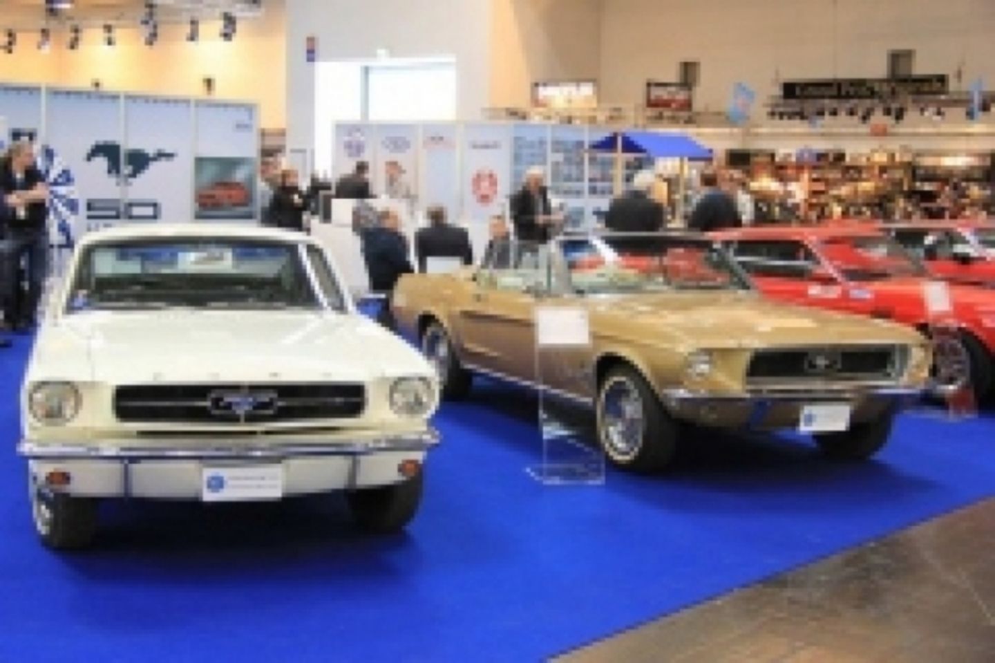 Techno Classica 2014 Ford T5 Fastback 2+2 und Ford Mustang Cabriolet