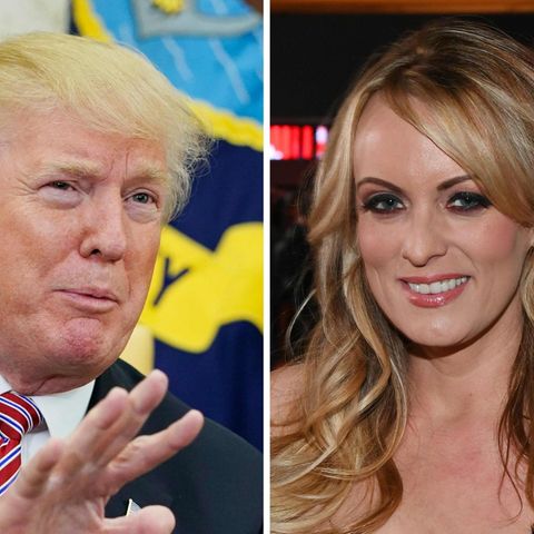 US-Präsident Donald Trump und Pornostar Stormy Daniels