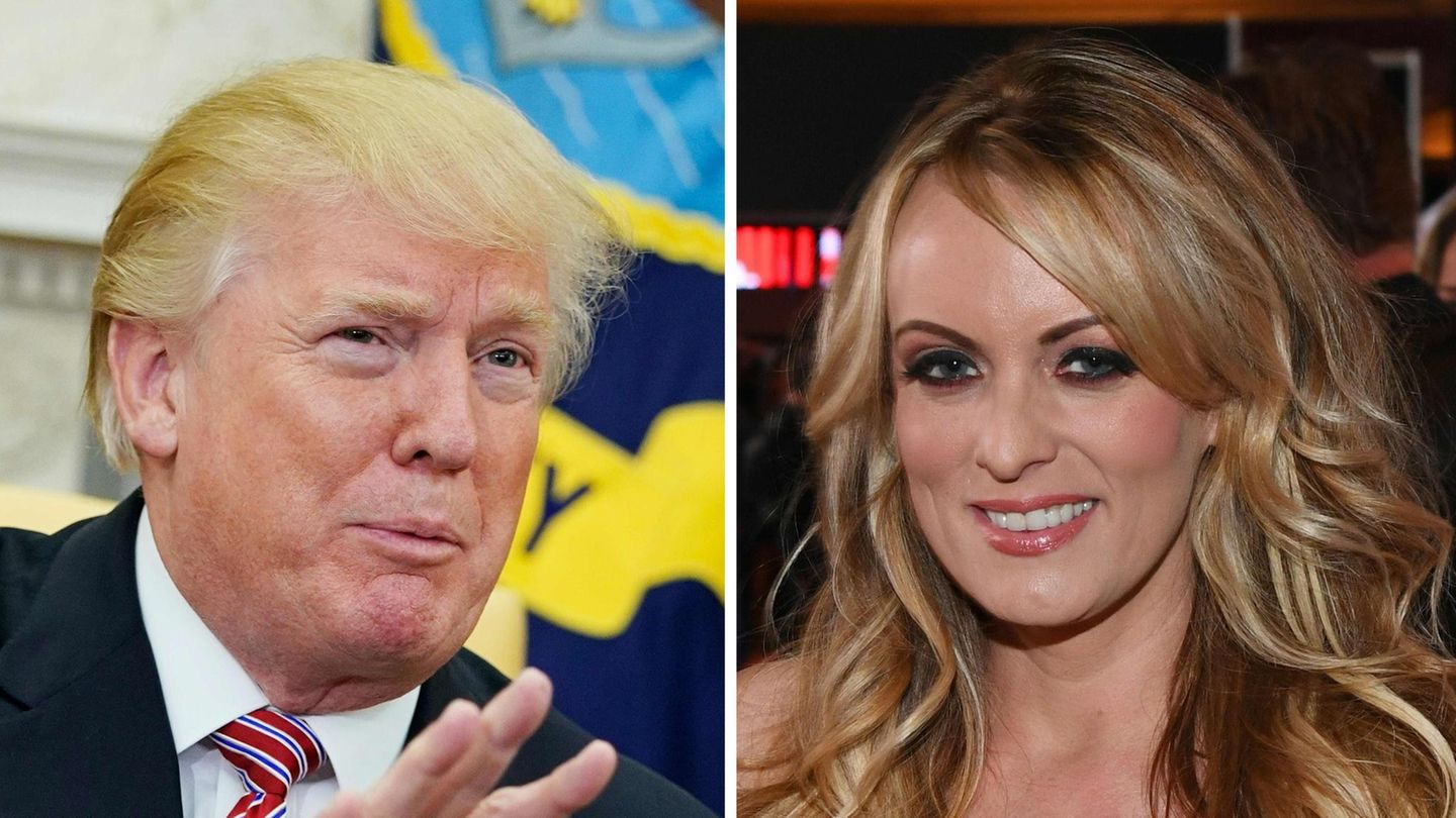 US-Präsident Donald Trump und Pornostar Stormy Daniels
