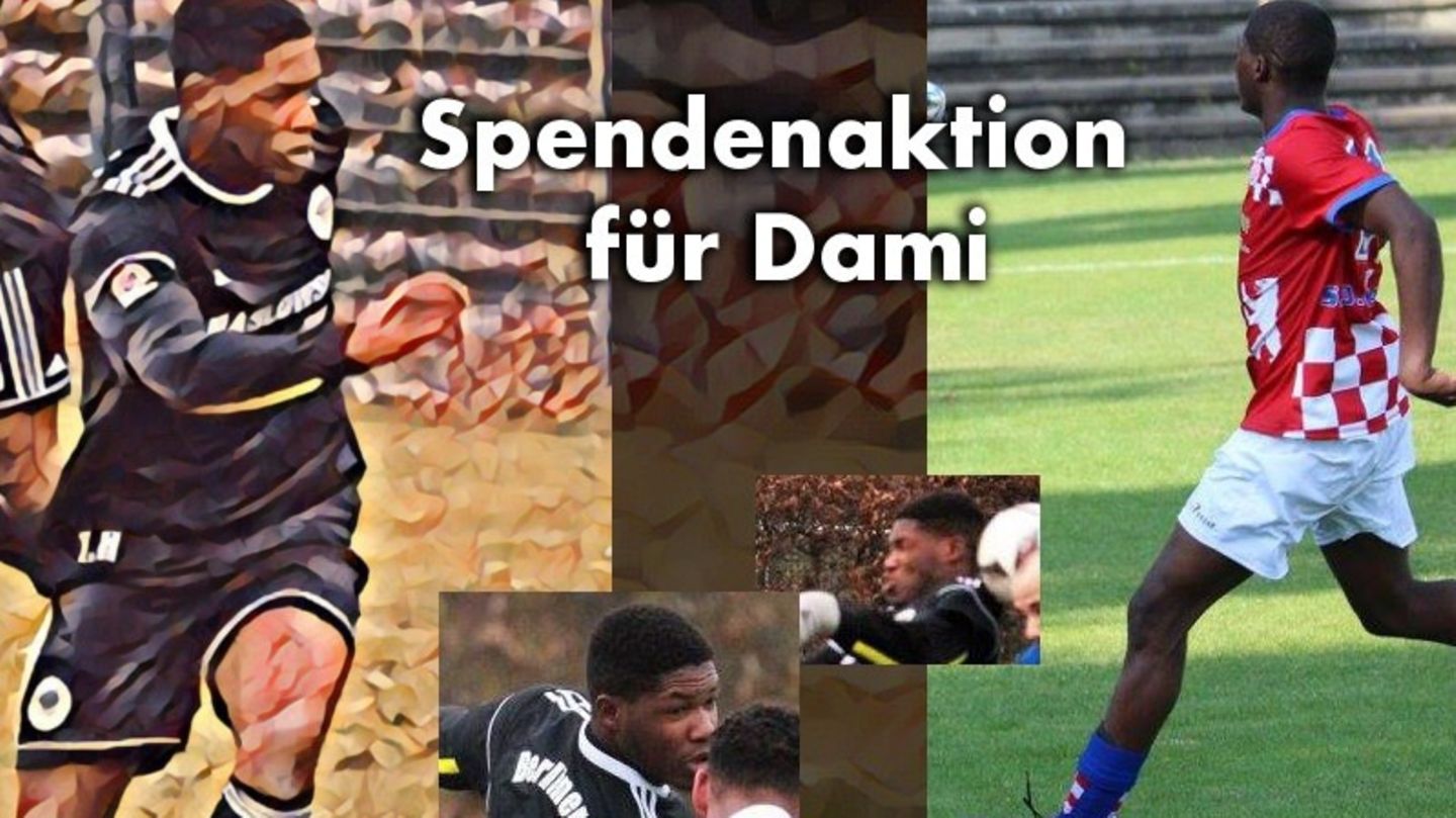 Der verstorbene Dami Camara auf dem Spendenaufruf auf GoFundMe