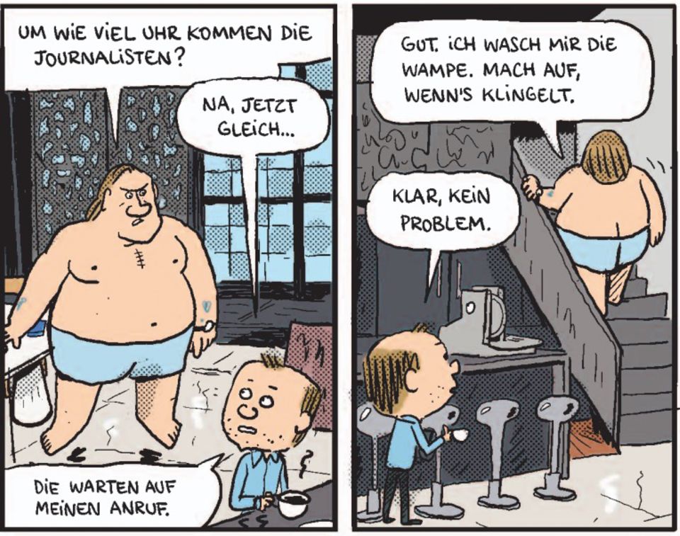 "Gérard" Auszug aus dem Comic