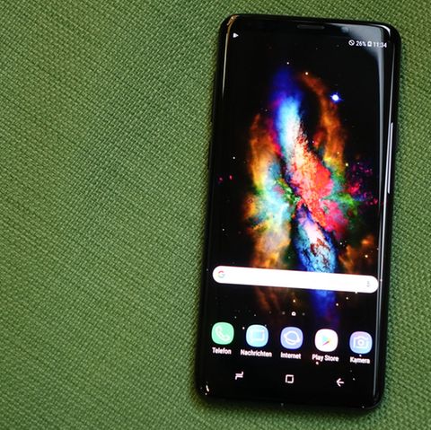 Das Display des Galaxy S9 Plus ist riesig