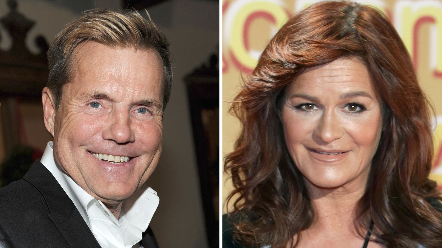 Bildkombo von Dieter Bohlen und Andrea Berg