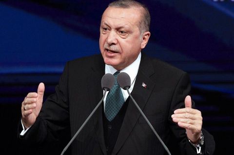 Recep Tayyip Erdogan: Afrin ist unter türkischer Kontrolle