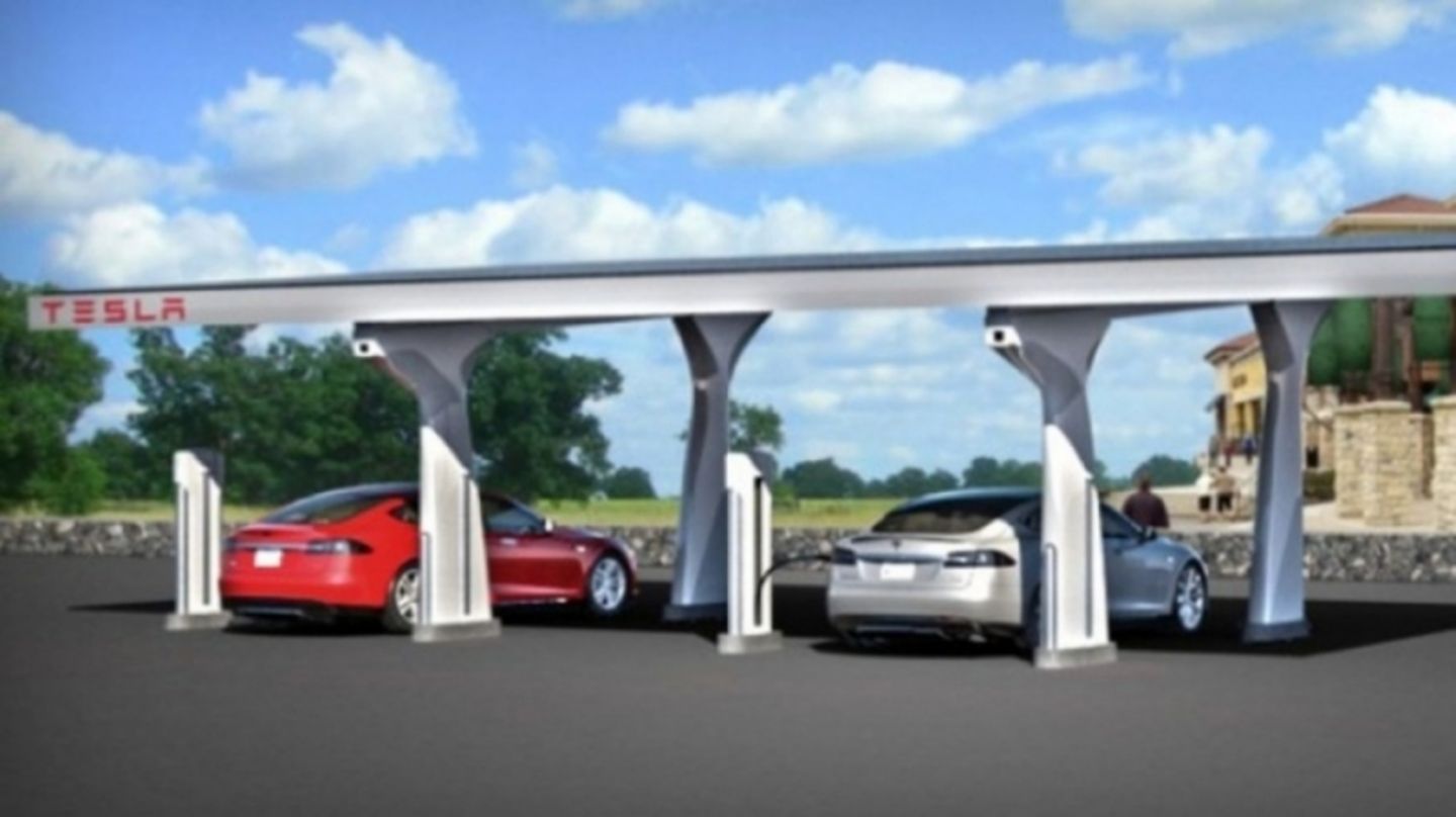 Tesla hat immer noch das größte Netz von Schnellladern in Europa