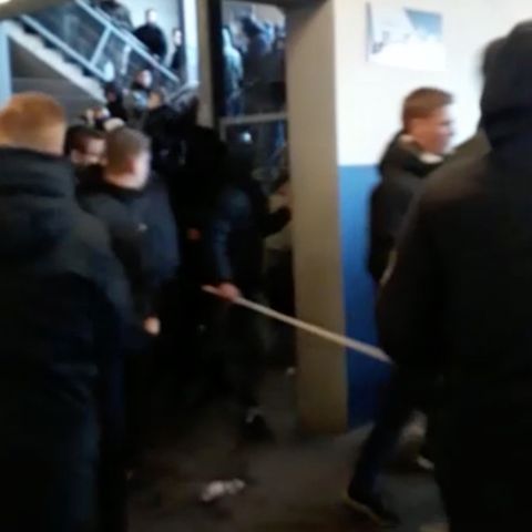 Ausschreitungen beim HSV