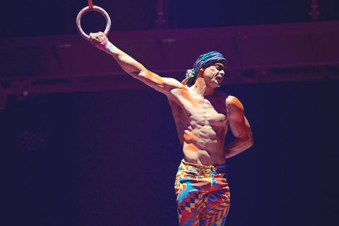 Yann Arnaud im vergangenen Jahr bei einer Show des Cirque du Soleil in Toronto
