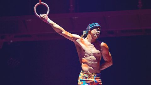 Yann Arnaud im vergangenen Jahr bei einer Show des Cirque du Soleil in Toronto