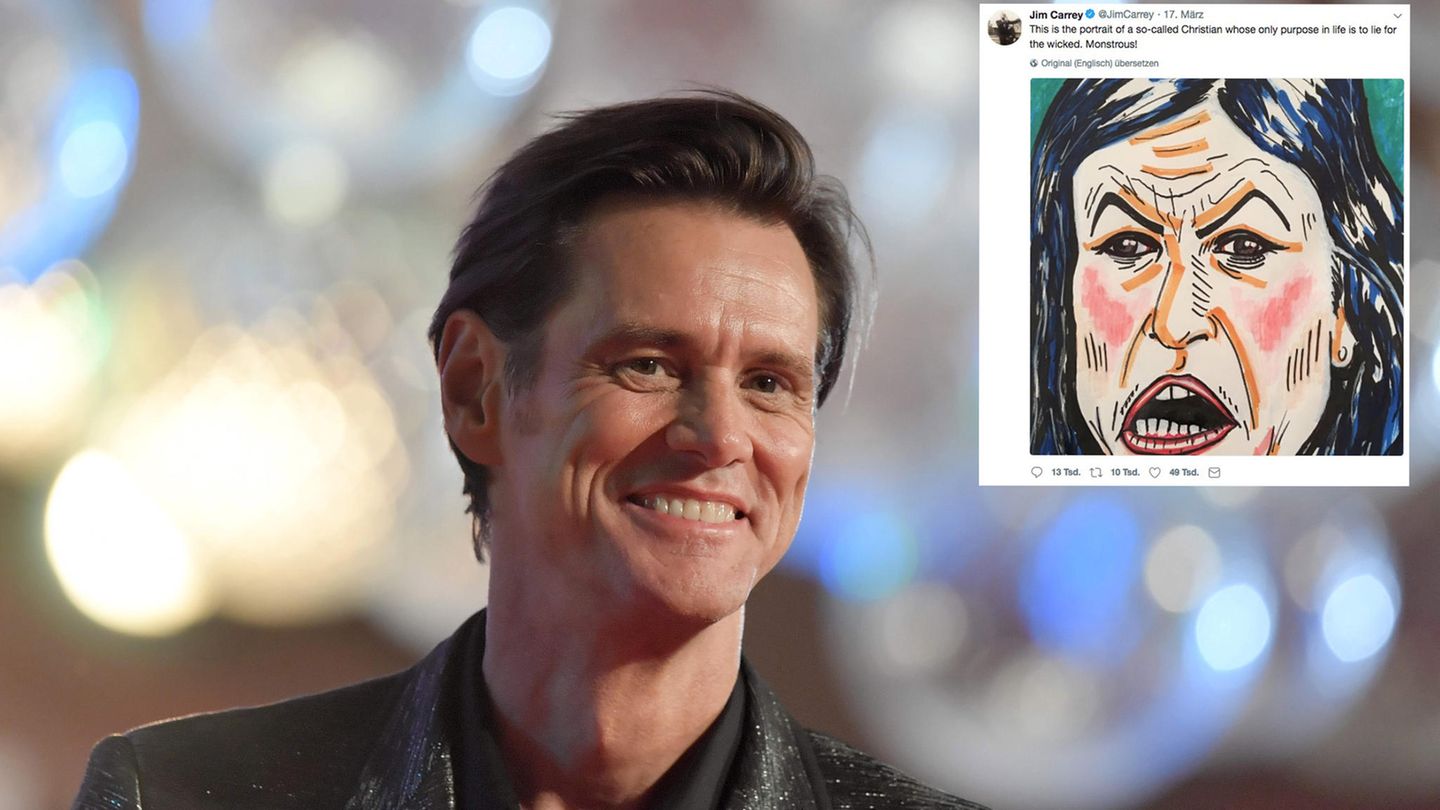 Jim Carrey Sarah Sanders