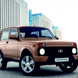 Lada 4x4 - die Kurzversion ist 3,74 Meter lang