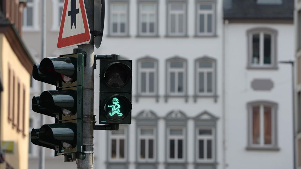 Karl-Marx-Ampelmännchen Karl-Marx-Ampelmännchen