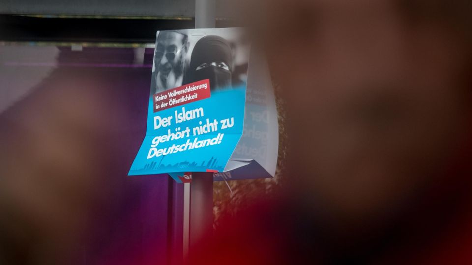 AfD-Wahlplakat: Der Islam gehört nicht zu Deutschland