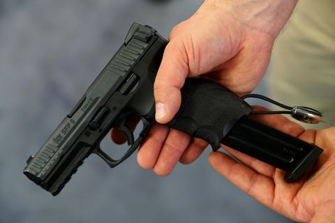 Eine Pistole des deutschen Herstellers Heckler & Koch