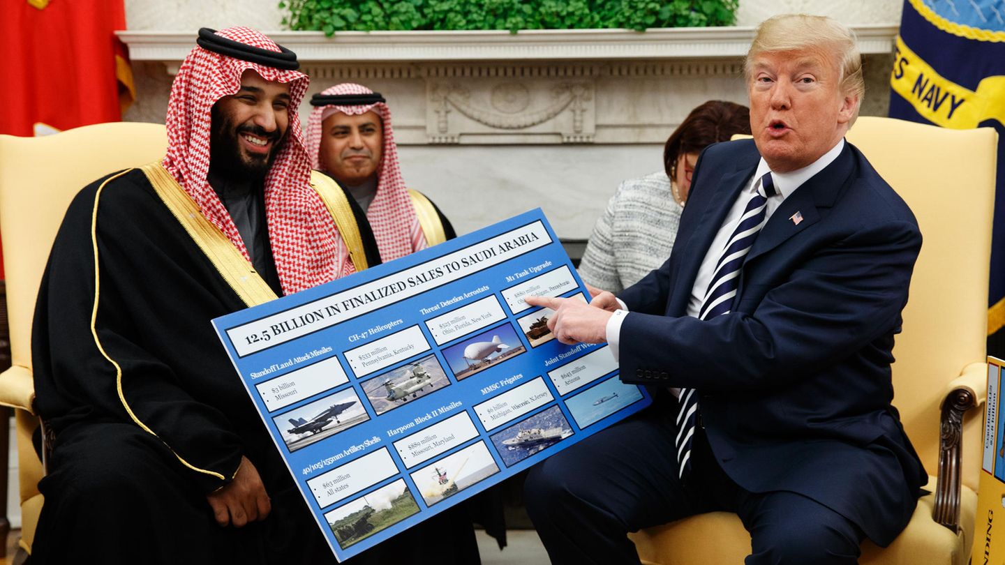 donald trump - mohammed bin salman