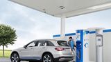 Mercedes GLC F-Cell - in drei Minuten wird getankt