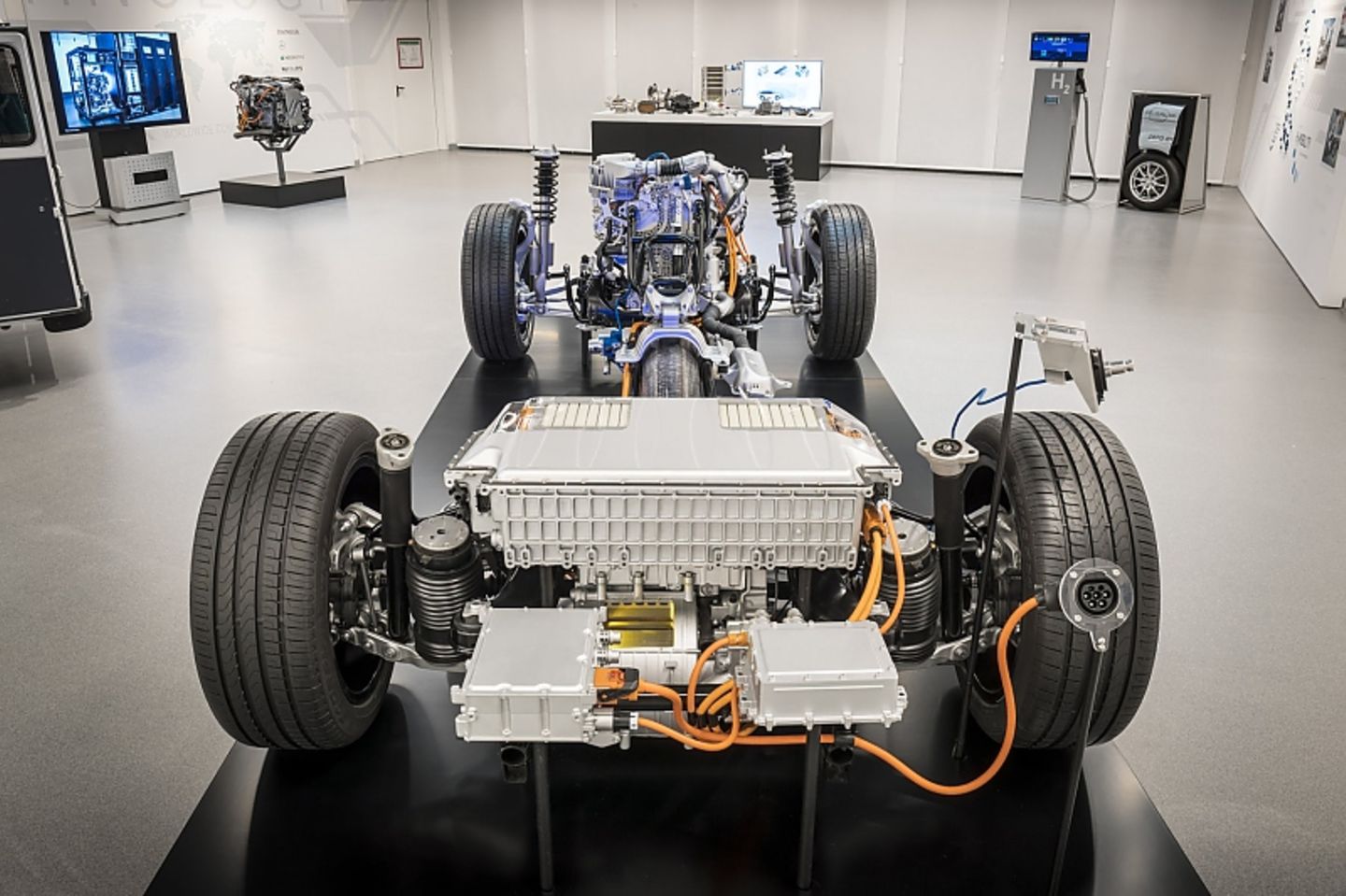 Mercedes GLC F-Cell - die Konstruktion ist aufwendig