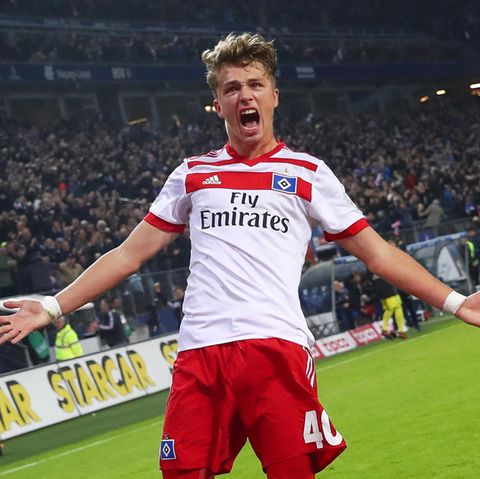 Youngster Fiete Arp vom Hamburger SV
