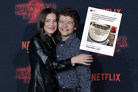 Millie Bobby Brown und Gaten Matarazzo von "Stranger Things"