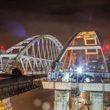 Das Bauwerk soll die Lösung der Krim von der Ukraine zementieren.