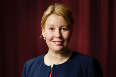 Familienministerin Franziska Giffey: Shootingstar der Bundesregierung