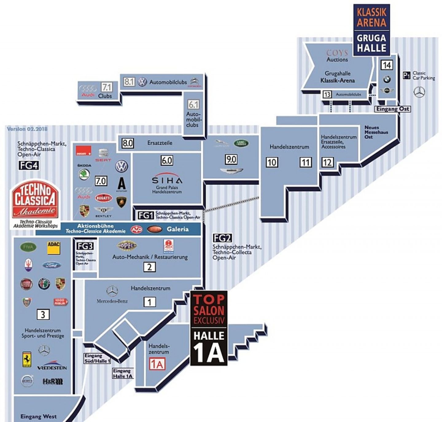 Messe Essen mit der Techno Classica
