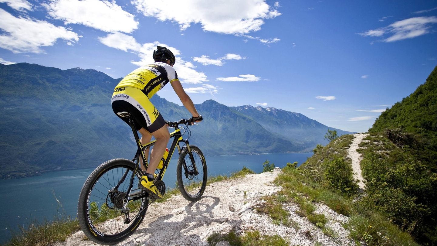 Mountain-Bike-Parks  Vom Anfänger bis zum Profi-Biker in den Trentiner Bike-Parks dürfte jeder seine persönliche Herausforderung finden. Im Fassa Bike Resort geht es über schlammigen Untergrund talabwärts. Auf der Downhill-Strecke im Brenta Bike Park in Pinzolo geht es vom Doss del Sabion in 2100 Metern auf  1000 Meter hinunter Im Bike Park Garda Trentino geht es in einer rasanten Downhill-Abfahrt hinab zum Gardasee. Auf der Hochebene Alpe Cimbra bietet der Bike Park Lavarone umfangreiche Enduro-, Downhill- und Gravity-Strecken. Wer mit der Familie unterwegs ist, besucht die San Martino Bike Arena oder den Bike Park Passo Tonale. Beide Familien-Bike-Parks warten auch mit kindertauglichen Strecken verschiedener Schwierigkeitsgrade auf.