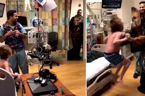 Star-Wars-Fan mit Herzfehler: Wenn Chewbacca dein Zimmer betritt – und dir damit das Leben rettet